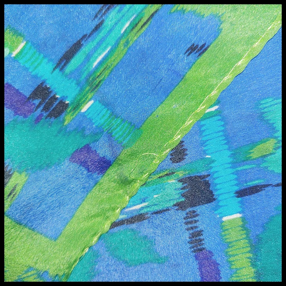 Vintage Oscar De La Renta Scarf - Picture 4 of 6